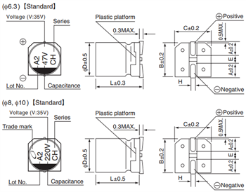 Nichicon UCH Aluminum Electrolytic Capacitors
